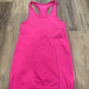 Zyia pink copper charge tank